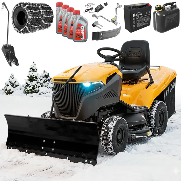 Traktor Kosiarka STIGA Estate 7102 W Hydrostat V-TWIN MAX 22 KM 102 cm 3w1