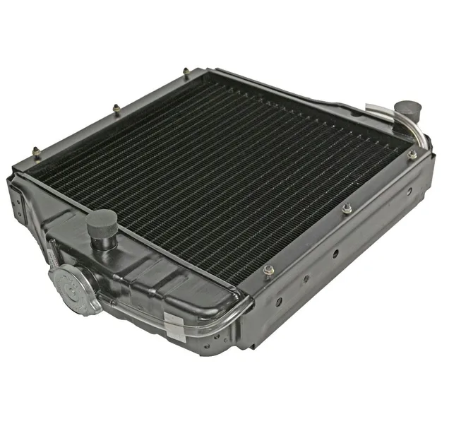 CHŁODNICA WODY URSUS C-360 360-3P 5-RZĘDOWA 100% MIEDŹ-BRĄZ + KOREK