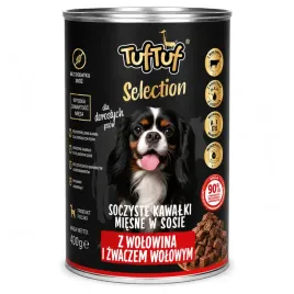 mokra-karma-dla-psa-tuftuf-selection-puszka-z-wolowina-i-zwaczem-415g