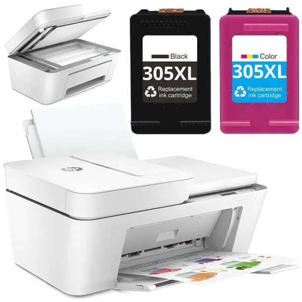 Drukarka wielofunkcyjna Kolorowa wifi HP 4120 tanie tusze zamienne 305XL