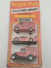 matchbox-3-pack-royal-mail-ford-transit-group-c-sauber-racer-model-a
