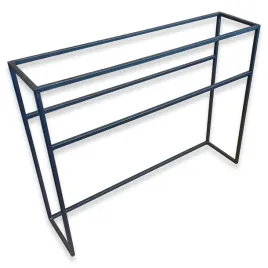 stelaz-konsolki-toaletki-loft-100x25x78-z-polka-czarny-profil-15x15