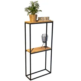 konsolka-toaletka-z-polka-53x20x114-industrialna-loft-dab-craft-zloty