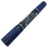 marker-permanentny-dwustronny-niebieski-stan-nowy