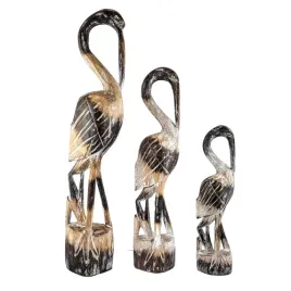 komplet-3-drewnianych-figurek-czaple-50-40-30cm-braz