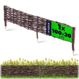 palisada-ogrodowa-wiklinowa-obrzeze-trawnikowe-plotek-100x30-cm-wysoka-plot