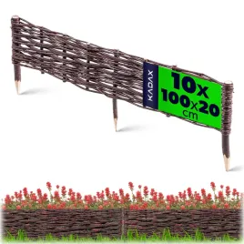 palisada-ogrodowa-wiklinowa-obrzeze-trawnikowe-plotek-100x20cm-zestaw-10szt