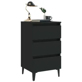 vidaxl-szafka-nocna-z-metalowymi-nozkami-czarna-40x35x69-cm