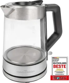 proficook-glass-kettle-pc-wks-1190-g-inox-black-1-7-liters