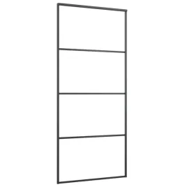 vidaxl-drzwi-przesuwne-aluminium-i-szklo-esg-90x205-cm-czarne