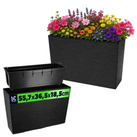 doniczka-donica-wklad-ogrodowa-kwietnik-wysoka-taras-czarna-19x56cm