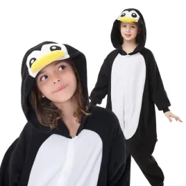 pizama-onesie-kigurumi-kostium-przebranie-pingwin-dzieci-125-135cm