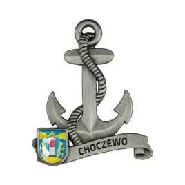 magnes-metalowy-kotwica-pamiatka-choczewo-captain-mike