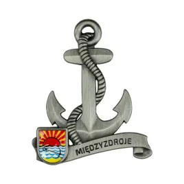 magnes-metalowy-kotwica-pamiatka-miedzyzdroje-captain-mike
