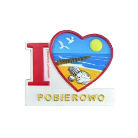 magnes-na-lodowke-pamiatka-serce-i-love-pobierowo-captain-mike