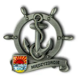 magnes-metalowy-kolo-sterowe-pamiatka-miedzyzdroje-captain-mike