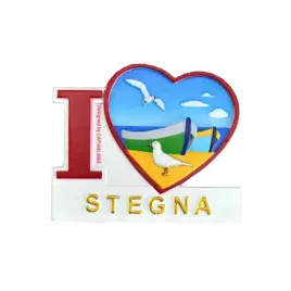 magnes-na-lodowke-pamiatka-serce-i-love-stegna-captain-mike