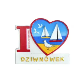 magnes-na-lodowke-pamiatka-serce-i-love-dziwnowek-captain-mike
