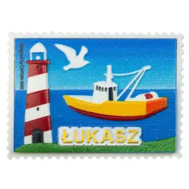 magnes-imienny-w-ksztalcie-znaczka-pocztowego-z-motywem-morskim-lukasz