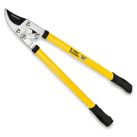 sekator-dwureczny-do-galezi-71cm-aluminium-stal-weglowa-zolty