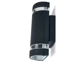 lampa-elewacyjna-kinkiet-ogrodowy-2xgu10-czarny-okragly-gora-dol-ip44-230v