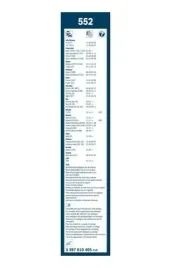 pioro-wycieraczki-twin-podwojne-550-400mm-alfa-romeo-147-bosch-3-397-010-4