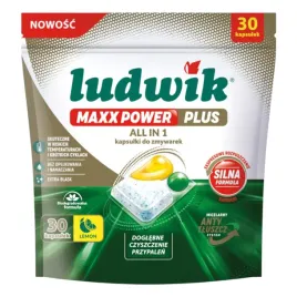 ludwik-all-in-one-maxx-power-lemon-kapsulki-do-zmywarki-30-szt