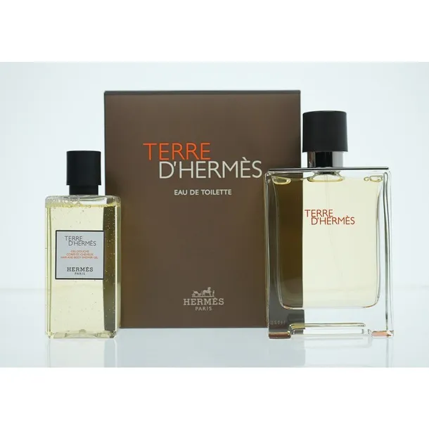 hermes terre d'hermes woda toaletowa 100 ml   zestaw  