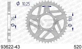 zebatka-napedzana-tyl-moto-aluminiowa-anodowana-gun-metal-afa-93622-43