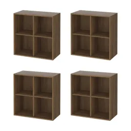 4-szt-szafka-z-4-przegrodami-brazowa-orzechowa-70x35x70-cm