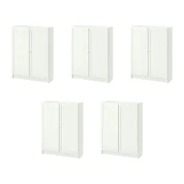 5-szt-regal-billy-oxberg-z-drzwiami-bialy-80x30x106-cm
