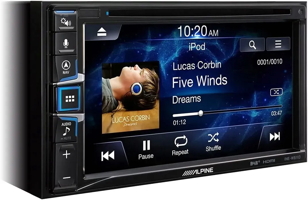 radio-samochodowe-alpine-ine-w611d-multimedia-2-din-nowe