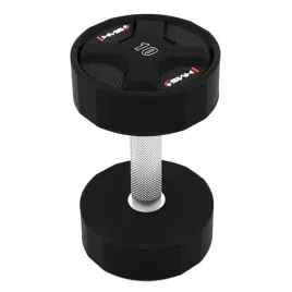 hantelka-hantla-stala-1-x-10kg-stal-poliuretan-radelkowana-hms-hpc