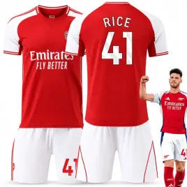 komplet-pilkarski-koszulka-declan-rice-arsenal-londyn-rozmiary