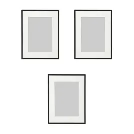 3-szt-ramka-lomviken-czarna-30x40-cm-z-passe-partout-do-zdjec