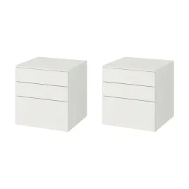 2-szt-komoda-z-3-szufladami-bialy-60x57x63-cm-nowoczesny-design