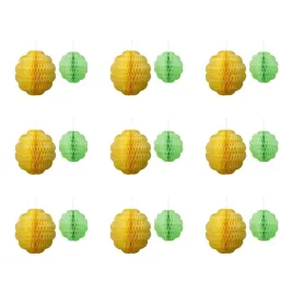 9-szt-dekoracja-wiszaca-2szt-zielono-zolta-kwiatowy-wzor