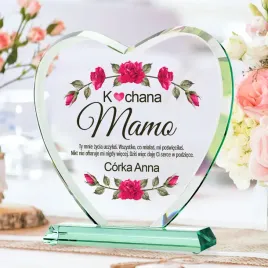 prezent-dla-mamy-statuetka-serce-nadruk-dzien-mamy