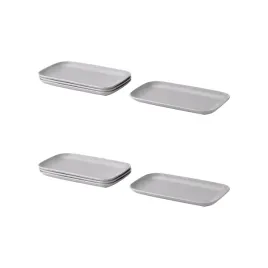 2-szt-talerz-fargklar-matowy-jasnoszary-30x18-cm-4-sztuki