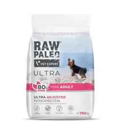 vetexpert-raw-paleo-ultra-pork-mini-adult-750g