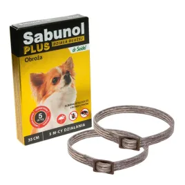 sabunol-plus-obroza-przeciw-pchlom-i-kleszczom-dla-psa-brazowa-2x35cm