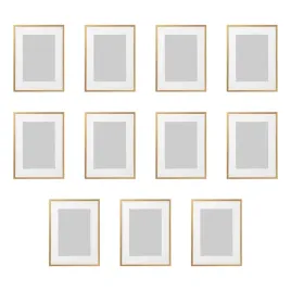 11-szt-ramka-lomviken-zlota-30x40-cm-elegancka-do-zdjec