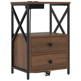 szafka-nocna-z-szuflada-brazowy-dab-40-x-31-x-60-cm