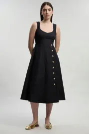 czarna-dopasowana-sukienka-midi-karen-millen-xs