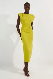 limonkowa-sukienka-z-szerokimi-ramionami-karen-millen-xs