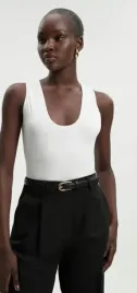 biale-damskie-body-karen-millen-xs
