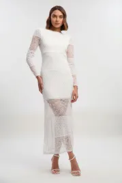 biala-sukienka-z-koronka-karen-millen-s