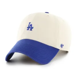 czapka-z-daszkiem-47-brand-los-angeles-dodgers-base-runner-clean-up-kremowa