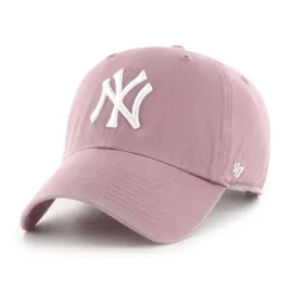 czapka-dziecieca-z-daszkiem-47-brand-new-york-yankees-clean-up-rozowa