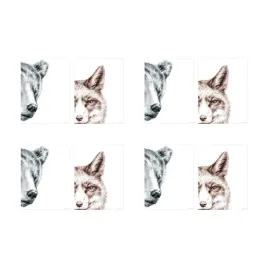 4-szt-plakat-niedzwiedz-i-lis-30x40-cm-julia-szulc-bild